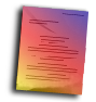Briefpapier DIN A4, 4/0 farbig<br>(Vorderseite: farbig / Rückseite: unbedruckt)