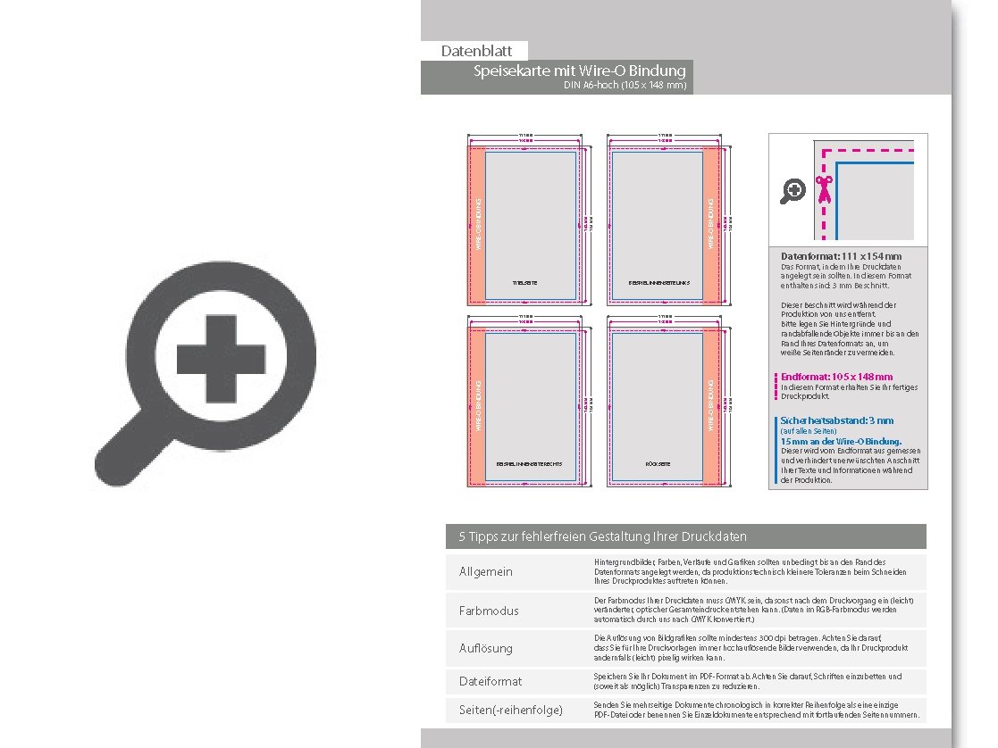 Product Bild speisekarte_mit_metall-spiralbindung__endformat_din_a6__8-seitig