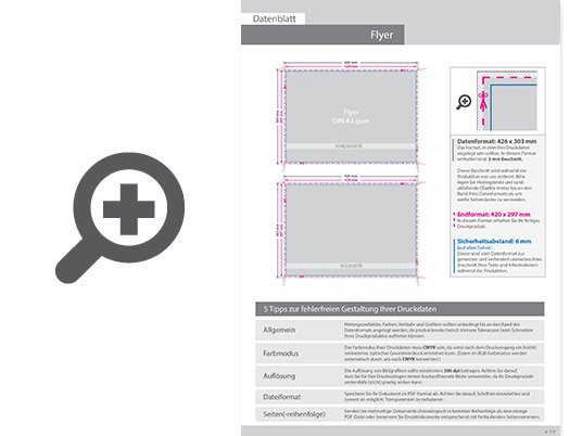 Product Bild multiloft-flyer_din_a3_quer_(42_0_cm_x_29_7_cm)__4_4_farbig_(beidseitiger_druck)