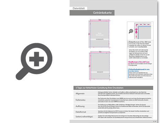 Product Bild getr__nkekarte_din_a4_(21_0_cm_x_29_7_cm)__beidseitig_bedruckt