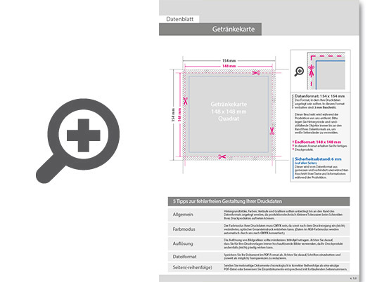 Product Bild getr__nkekarte_mit_metall-spiralbindung__endformat_quadrat_14_8_cm_x_14_8_cm__8-seitig